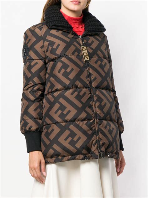 fendi fur jacket womens|fendi puffer jacket cost.